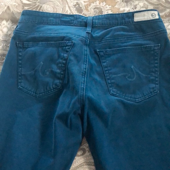AG Teal cropped jeans - Picture 4 of 5